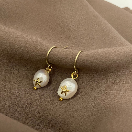 Motte;Jewelry Luster Earrings