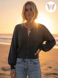 Weslynn Sara Cardi in Charcol