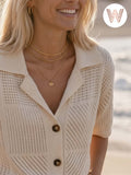 Weslynn Tyler Cardigan in Ecru
