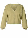 Yest Ivina Cardigan in Olive
