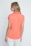 Renuar Airflow Top in Coral