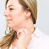 Renaissance Arabella Bow Drop Earrings