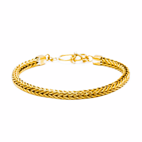 Bambu Stella Gold Chain Bracelet