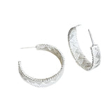 Bambu Woven Plaited C Hoop