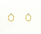 Renaissance  Briony Twisted Earrings