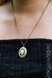 A Pocket of Posies Cameo Locket Necklace