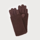 Caracol Wrist Warmer Faux Suede Gloves - 5 colours