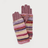 Caracol Wrist Warmer Faux Suede Gloves - 5 colours