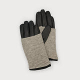 Caracol Wrist Warmer Faux Leather Gloves