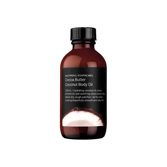 Saltspring Soapworks Cocoa Butter Coconut Body Oil