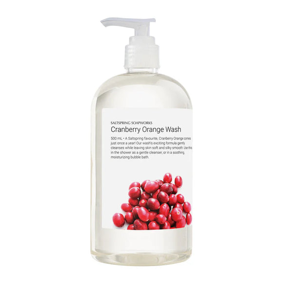 Saltspring Soapworks Cranberry Orange Wash