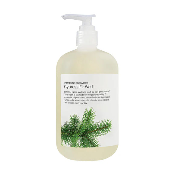 Saltspring Soapworks Cyprus Fir Wash