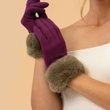 Powder UK Faux Suede Gloves - 5 Styles Available
