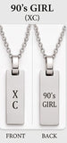 J+J Designs 90s Girl Necklace - Gold or Silver