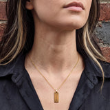 J+J Designs 70's Girl Necklace - Gold or Silver