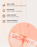 Design Me Hold Me Hair & Body Fragrance Mist