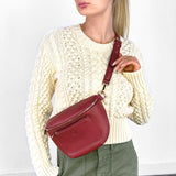 Espe Ellis Crossbody Belt Bag in Wine