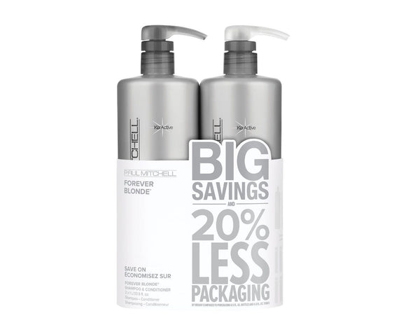 Paul Mitchell Forever Blonde Litre Duo