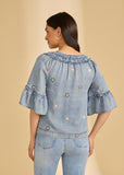 FDJ Denim Daisy Top