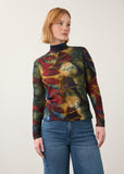 FDJ Mock Neck Top