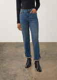 FDJ Olivia Ankle Jean w/ Frayed Hem