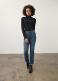 FDJ Olivia Ankle Jean w/ Frayed Hem