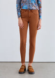 FDJ Olivia Slim Ankle Jeans in Bronze