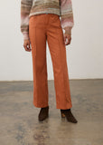 FDJ Olivia Wide Leg Pant in Pumpkin