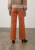 FDJ Olivia Wide Leg Pant in Pumpkin