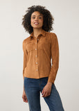 FDJ Button Up Suede Shirt