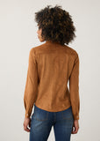 FDJ Button Up Suede Shirt