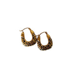 Isla Rae Untamed Leopard Hoop - 2 sizes