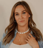 Isla Rae Olivia Pearl Lariat Necklace