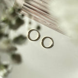 Isla Rae Sky Sleeper Hoops in Gold
