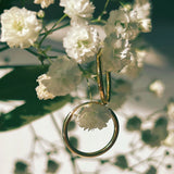 Isla Rae Sky Sleeper Hoops in Gold