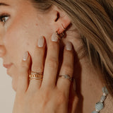 Isla Rae Lauren Square Hoop