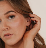 Isla Rae Untamed Leopard Hoop - 2 sizes