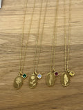 Kristen Lee Jewelry Birthstone Necklaces - Available in Silver and Gold