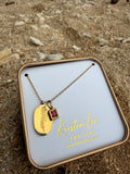 Kristen Lee Jewelry Birthstone Necklaces - Available in Silver and Gold