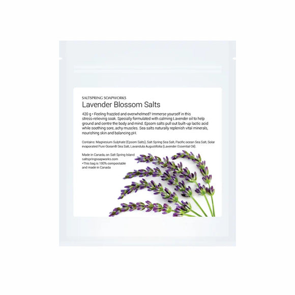 Saltspring Soapworks Lavender Blossom Bath Salts