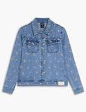 Lois Marissa Embroidered Denim Jacket