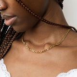 Renaissance Lyra Curb Necklace