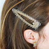 Renaissance Maia Pearlized Barrette