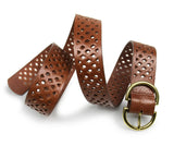 Medike Landes Leather Belt in Cognac