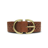 Medike Landes Leather Belt in Cognac