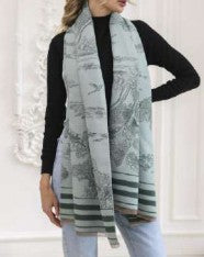Reversable Scarf Mint