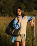 Louenhide Monaco Shoulder Bag in Olive