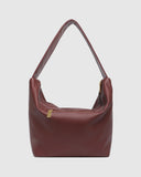 Louenhide Morgan Shoulder Bag in Burgundy