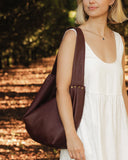 Louenhide Morgan Shoulder Bag in Burgundy
