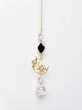 Beyond the Looking Glass Night Lotus Suncatcher